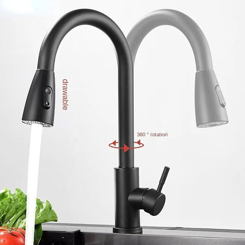 Pull-Out Stainless Steel Faucet