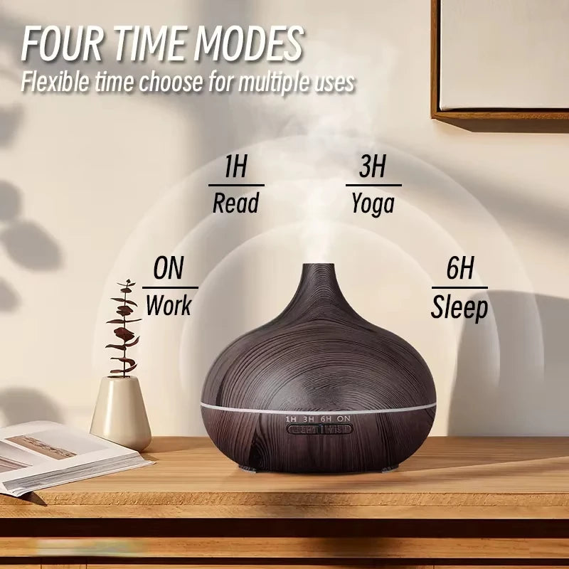 Essential Oil Diffuser - Wood Grain