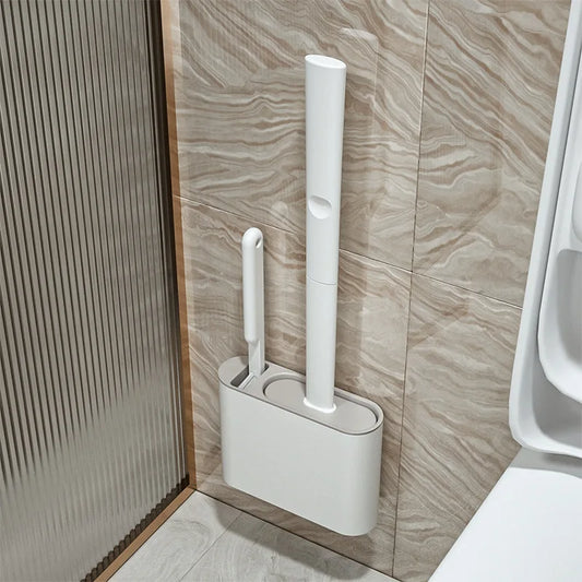 Silicone Toilet Brush & Holder