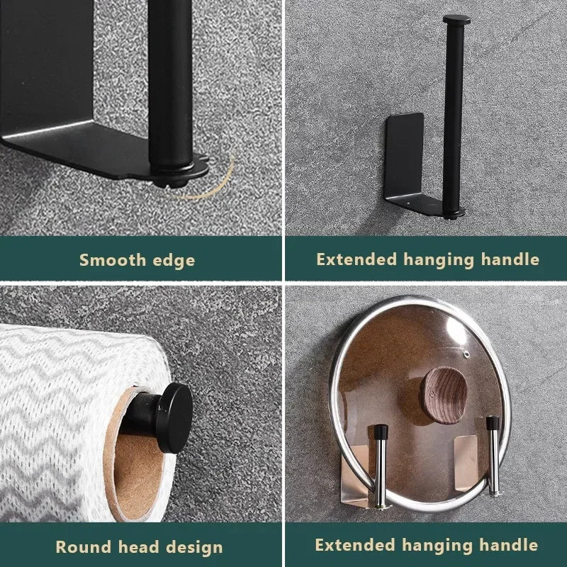 Self-Adhesive Paper Towel Holder